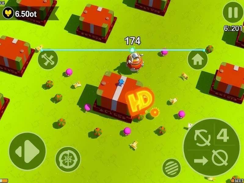 Dash Box Destruction Gameplay Screenshot